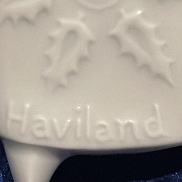 1977 Haviland Christmas ornament France "Bountiful Angel" Discontinued - Picture 9 of 12